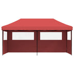 Party-Zelt Bordeauxrot 292 x 580 x 315 cm Oxford-Stoff