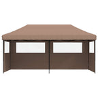 Party-Zelt Braun 292 x 580 x 315 cm Oxford-Stoff