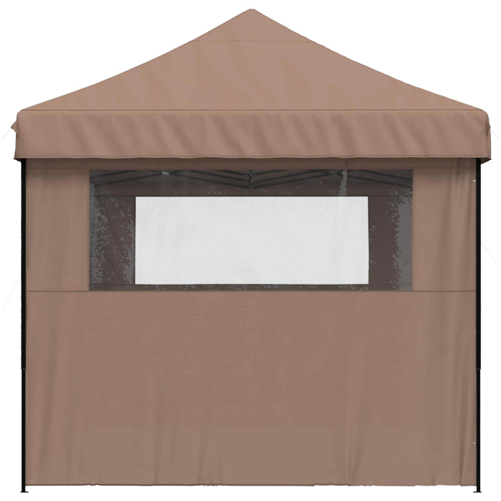 Party-Zelt Braun 292 x 580 x 315 cm Oxford-Stoff