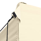 Party-Zelt Creme 291 x 580 x 315 cm Oxford-Stoff