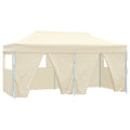 Party-Zelt Creme 291 x 580 x 315 cm Oxford-Stoff