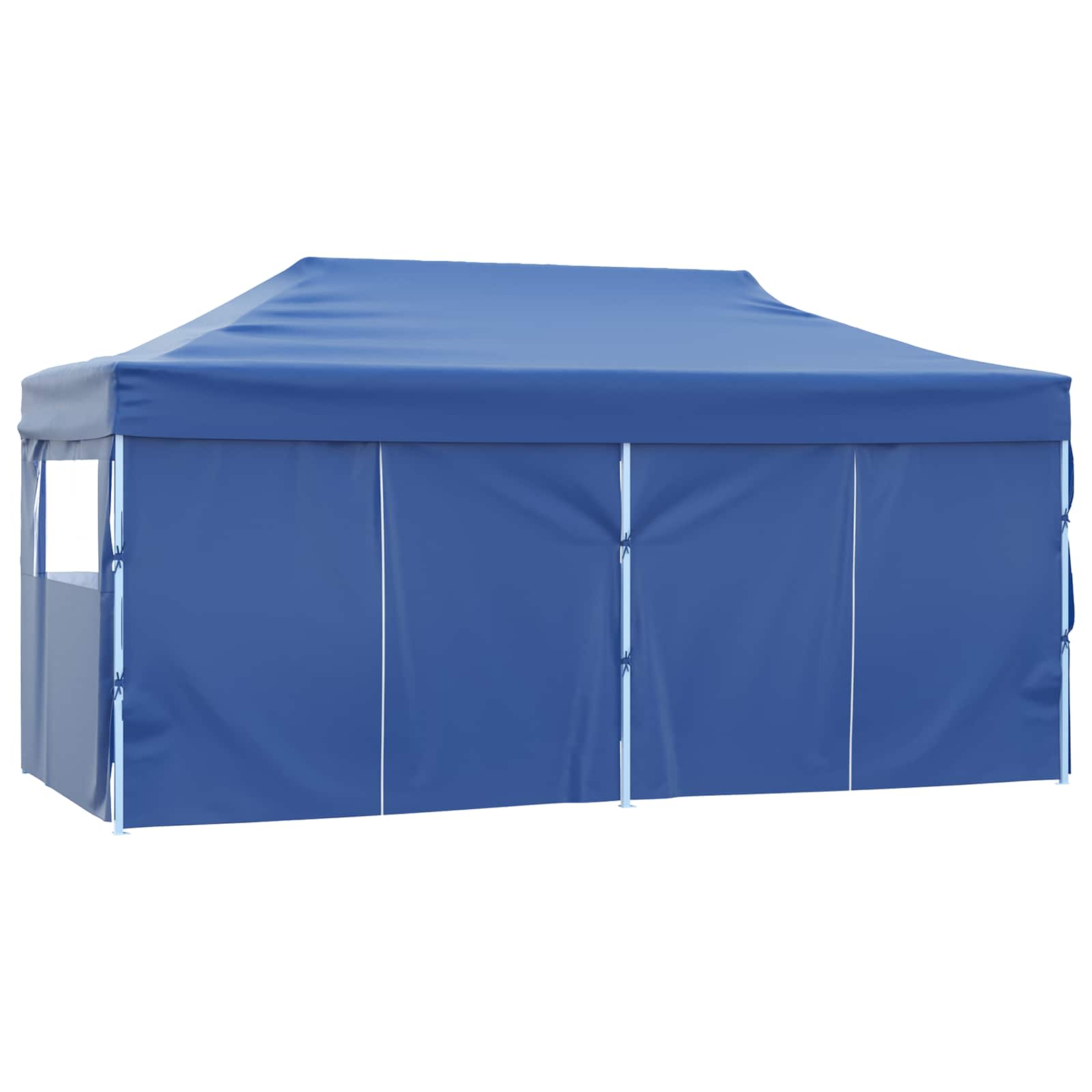 Party-Zelt Blau 291 x 580 x 315 cm Oxford-Stoff