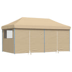 Party-Zelt Beige 292 x 580 x 315 cm Oxford-Stoff