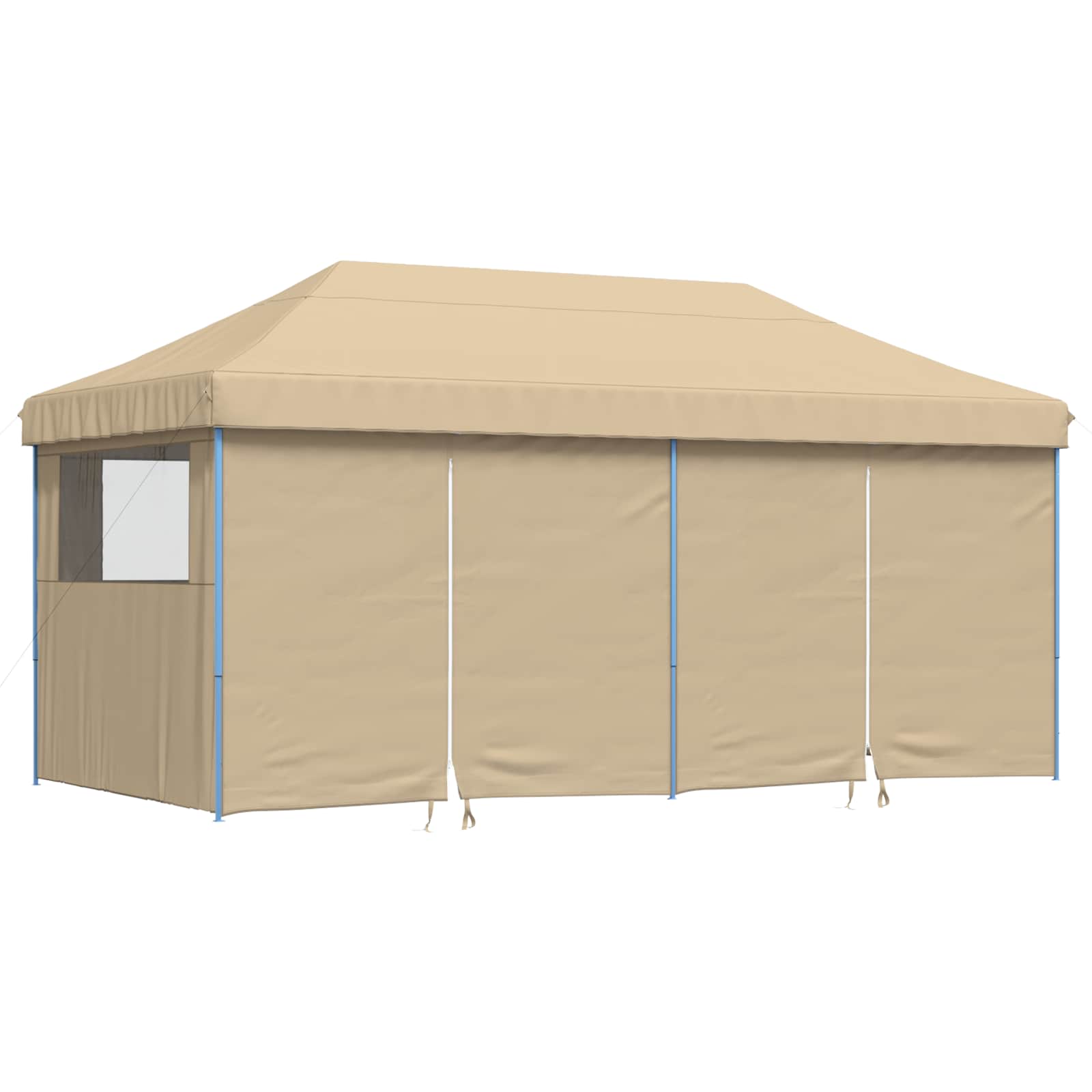 Party-Zelt Beige 292 x 580 x 315 cm Oxford-Stoff
