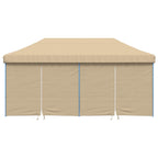 Party-Zelt Beige 292 x 580 x 315 cm Oxford-Stoff
