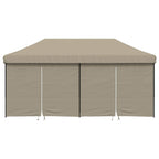 Party-Zelt Taupe 292 x 580 x 315 cm Oxford-Stoff
