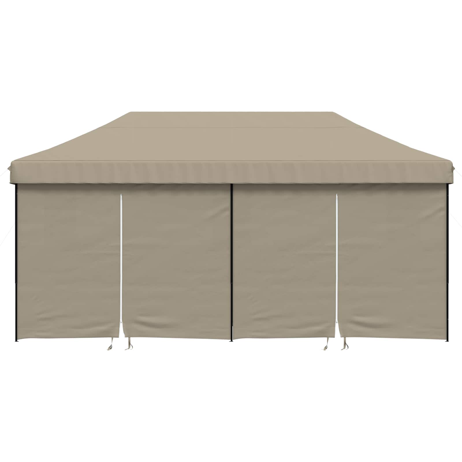 Party-Zelt Taupe 292 x 580 x 315 cm Oxford-Stoff