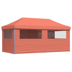 Party-Zelt Terrakotta 292 x 580 x 315 cm Oxford-Stoff
