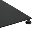 Sonnenschirmständer Schwarz 100 x 100 x 4 cm Stahl