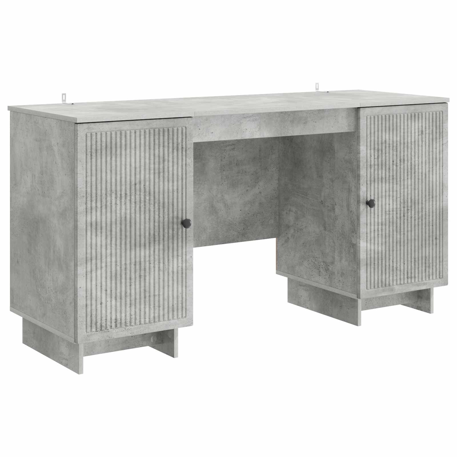 Schreibtisch Betongrau Holzwerkstoff 142,5 x 50 x 75 cm