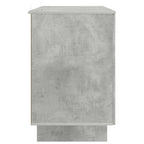 Schreibtisch Betongrau Holzwerkstoff 142,5 x 50 x 75 cm