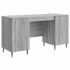 Schreibtisch Graues Sonoma 142,5 x 50 x 75 cm Holzwerkstoff