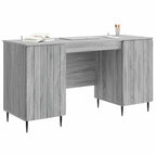 Schreibtisch Graues Sonoma 142,5 x 50 x 75 cm Holzwerkstoff