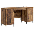 Schreibtisch mit Regal Altholz 142,5 x 50 x 75 cm Holzwerkstoff