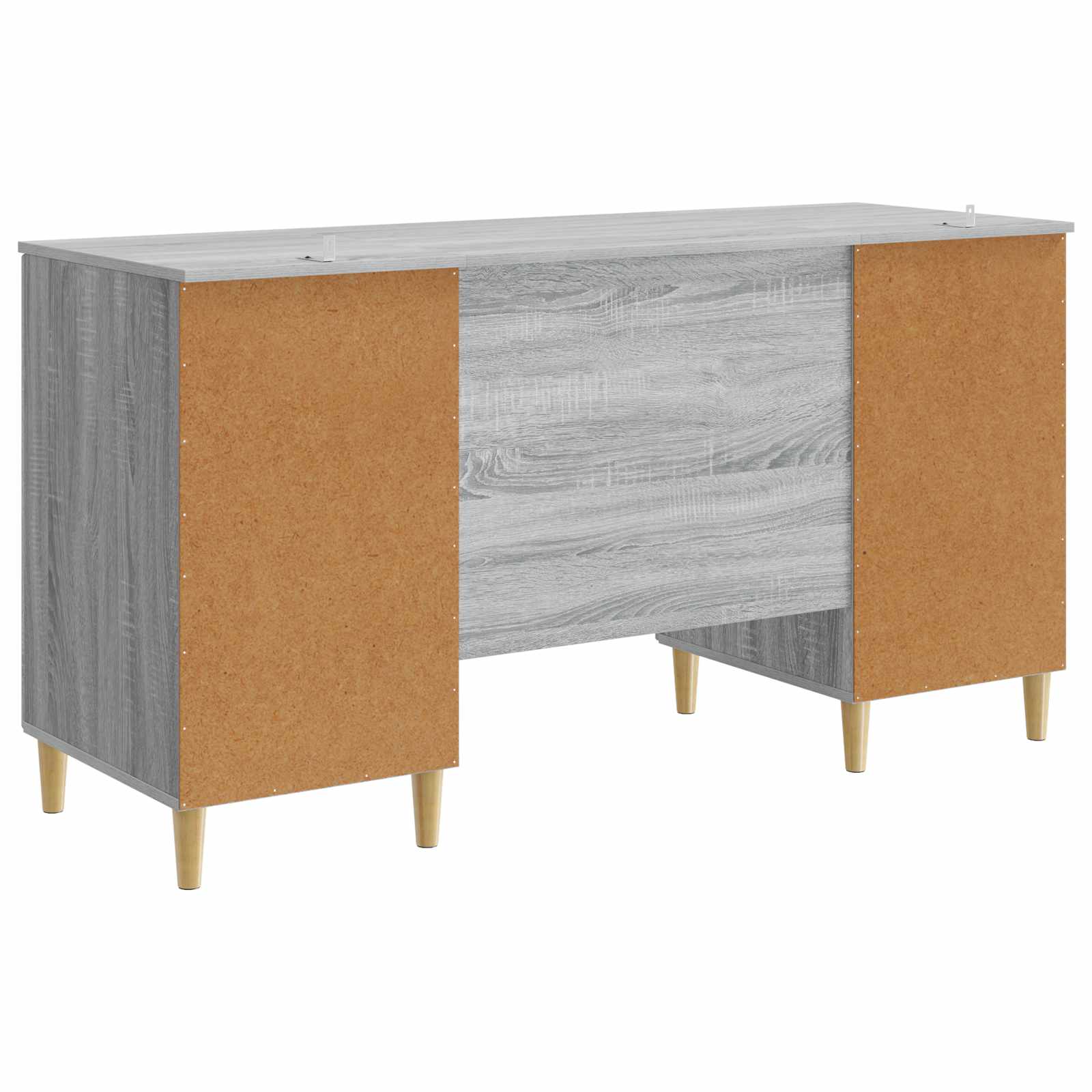 Schreibtisch Graues Sonoma 142,5 x 50 x 75 cm Holzwerkstoff