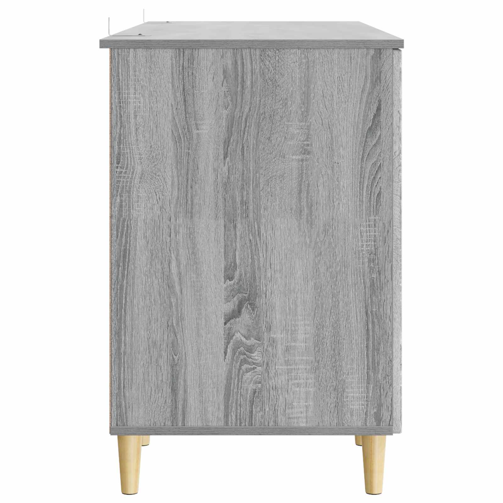 Schreibtisch Graues Sonoma 142,5 x 50 x 75 cm Holzwerkstoff