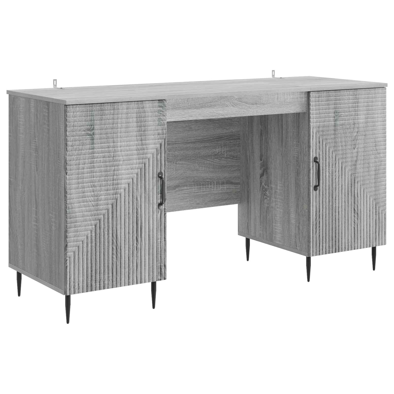 Schreibtisch Graues Sonoma 142,5 x 50 x 75 cm Holzwerkstoff