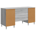 Schreibtisch Graues Sonoma 142,5 x 50 x 75 cm Holzwerkstoff