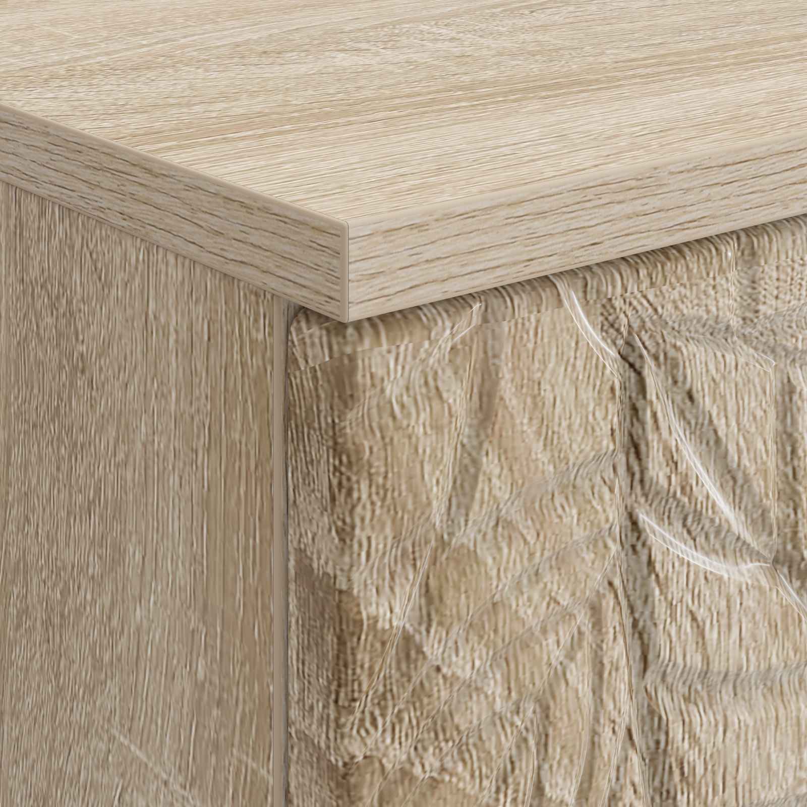 Schreibtisch Sonoma-Eiche Holzwerkstoff 142,5 x 50 x 75 cm