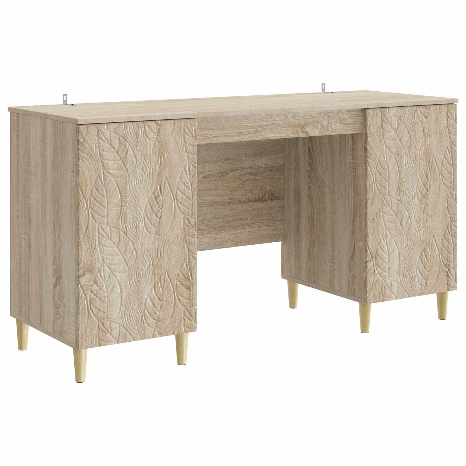Schreibtisch Sonoma-Eiche Holzwerkstoff 142,5 x 50 x 75 cm