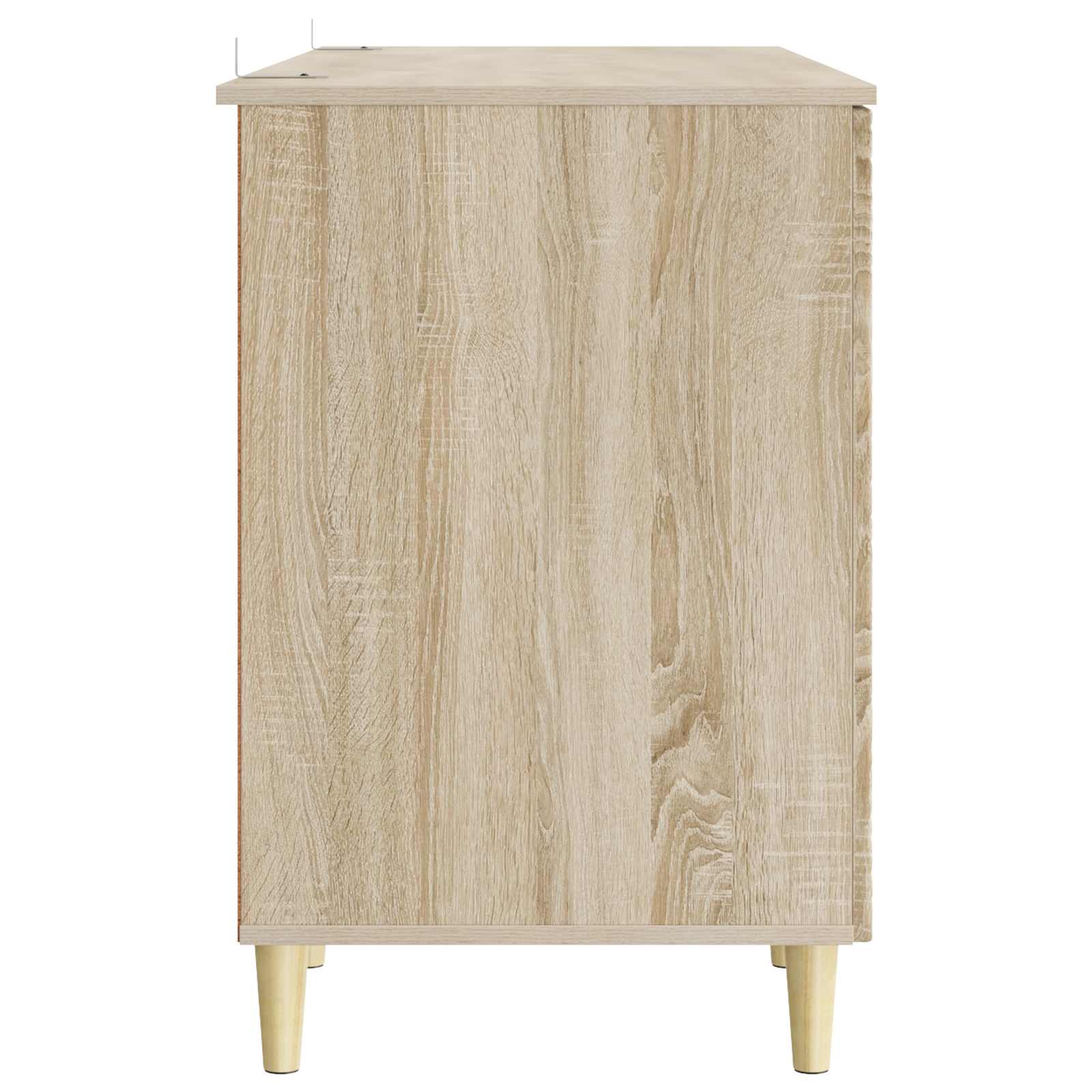 Schreibtisch Sonoma-Eiche Holzwerkstoff 142,5 x 50 x 75 cm