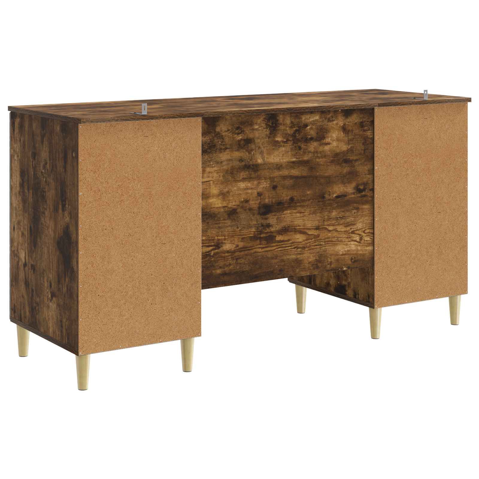Schreibtisch Geräucherte Eiche Holzwerkstoff 142,5 x 50 x 75 cm