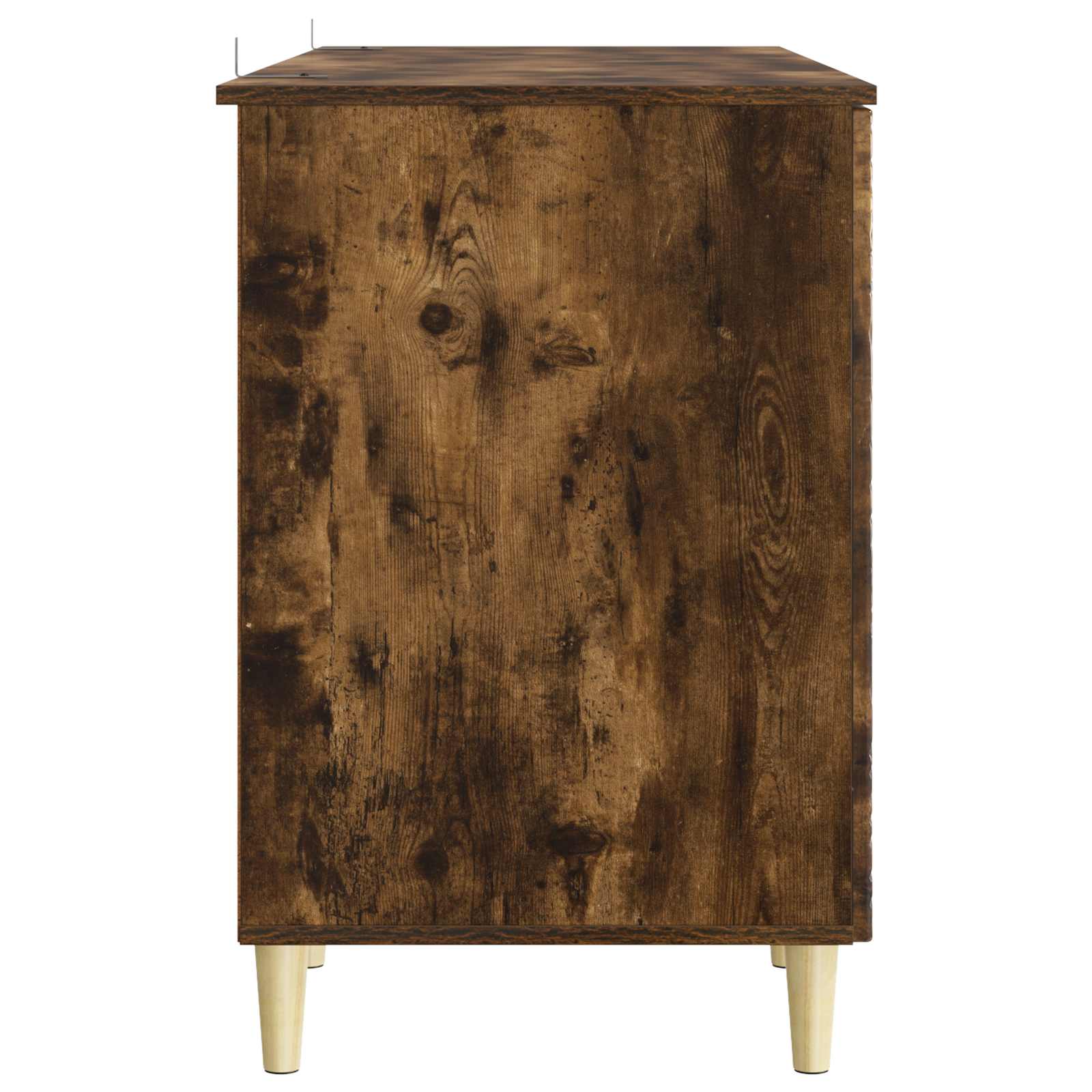 Schreibtisch Geräucherte Eiche Holzwerkstoff 142,5 x 50 x 75 cm
