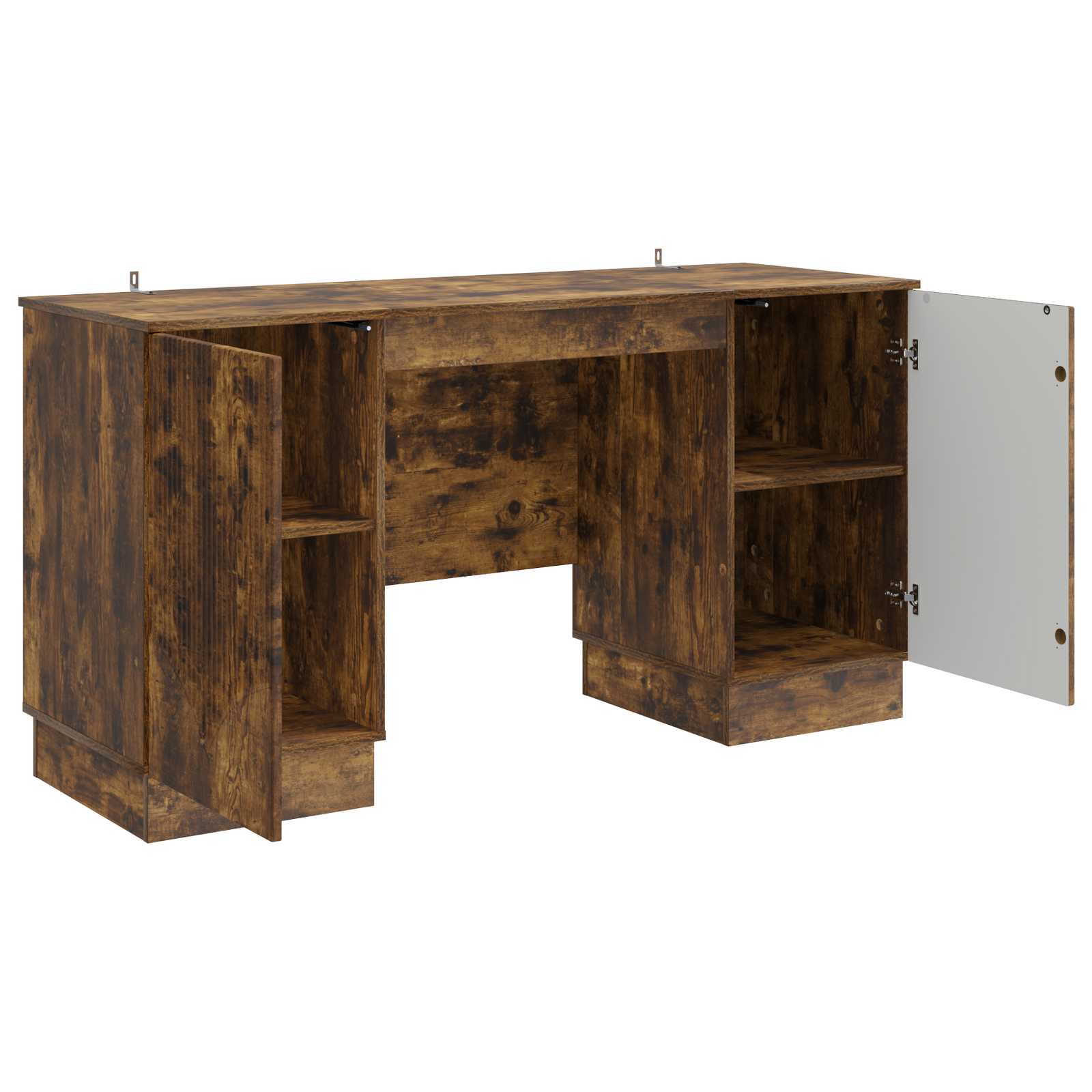 Schreibtisch Geräucherte Eiche 142,5 x 50 x 75 cm Holzwerkstoff