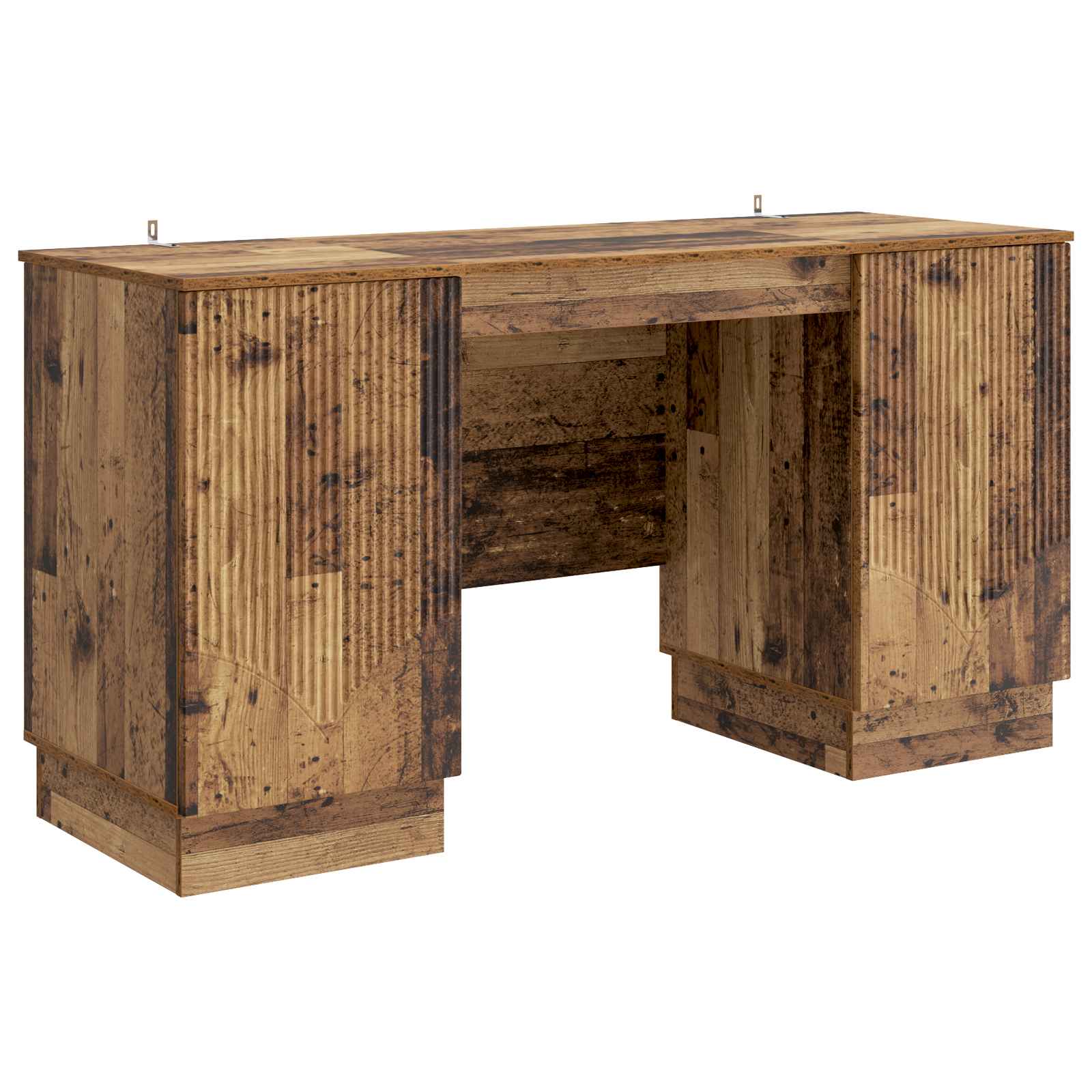 Schreibtisch mit Regal Altholz 142,5 x 50 x 75 cm Holzwerkstoff