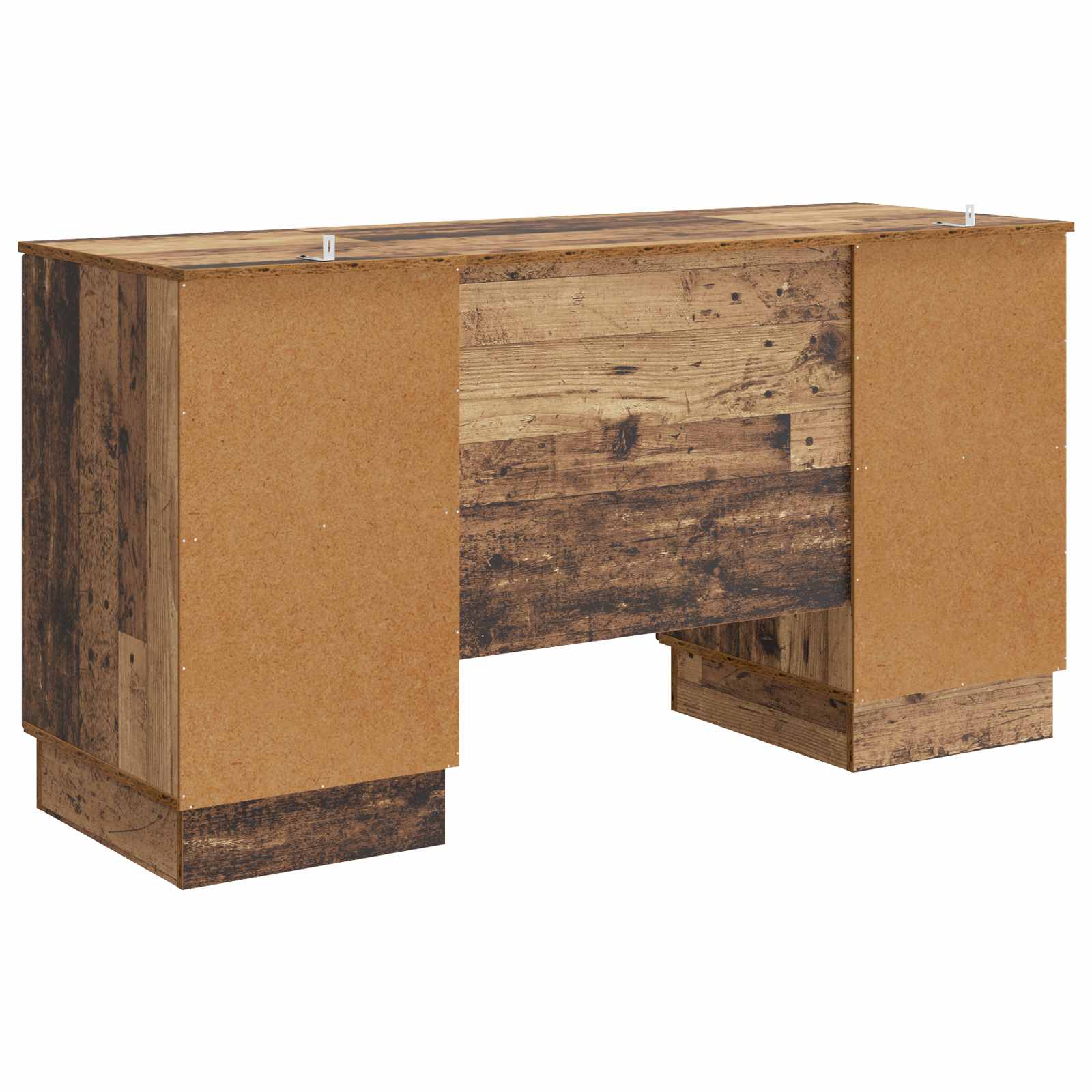 Schreibtisch mit Regal Altholz 142,5 x 50 x 75 cm Holzwerkstoff