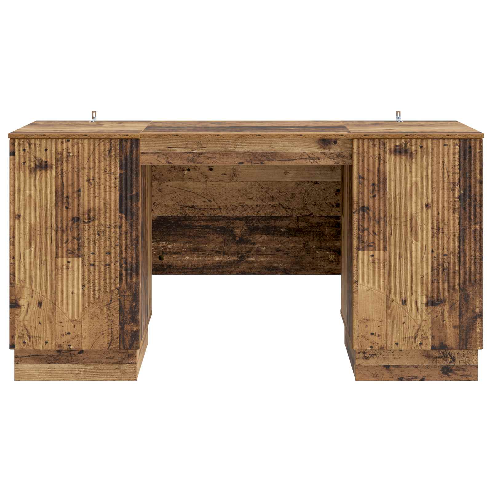 Schreibtisch mit Regal Altholz 142,5 x 50 x 75 cm Holzwerkstoff