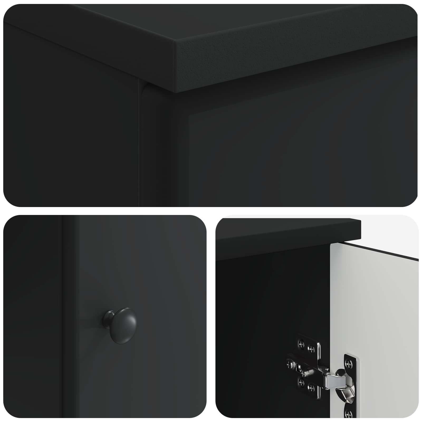 Schreibtisch mit Regal Schwarz 142,5 x 50 x 75 cm Holzwerkstoff