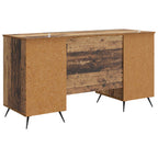 Schreibtisch mit Regal Altholz 142,5 x 50 x 75 cm Holzwerkstoff
