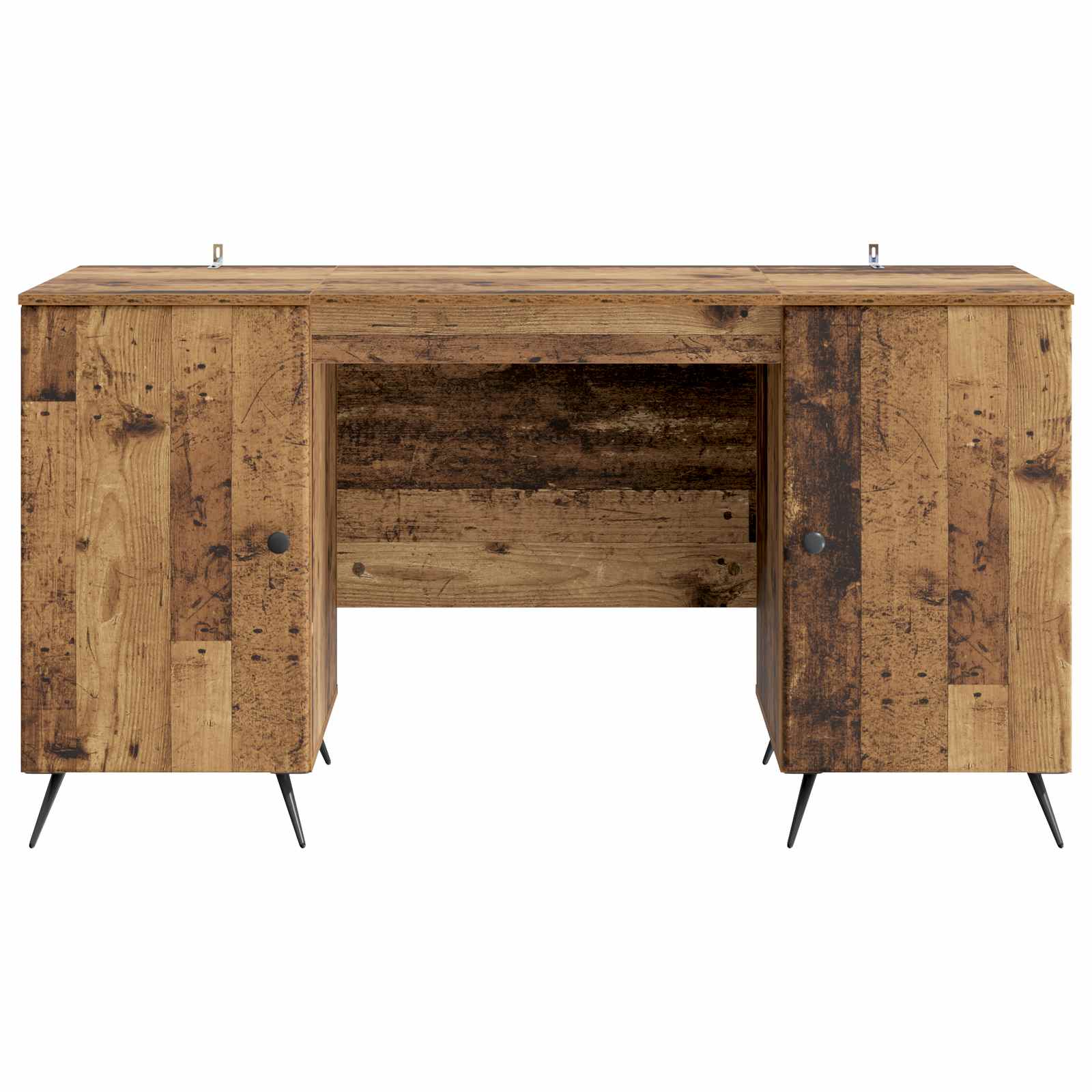 Schreibtisch mit Regal Altholz 142,5 x 50 x 75 cm Holzwerkstoff