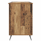 Schreibtisch mit Regal Altholz 142,5 x 50 x 75 cm Holzwerkstoff