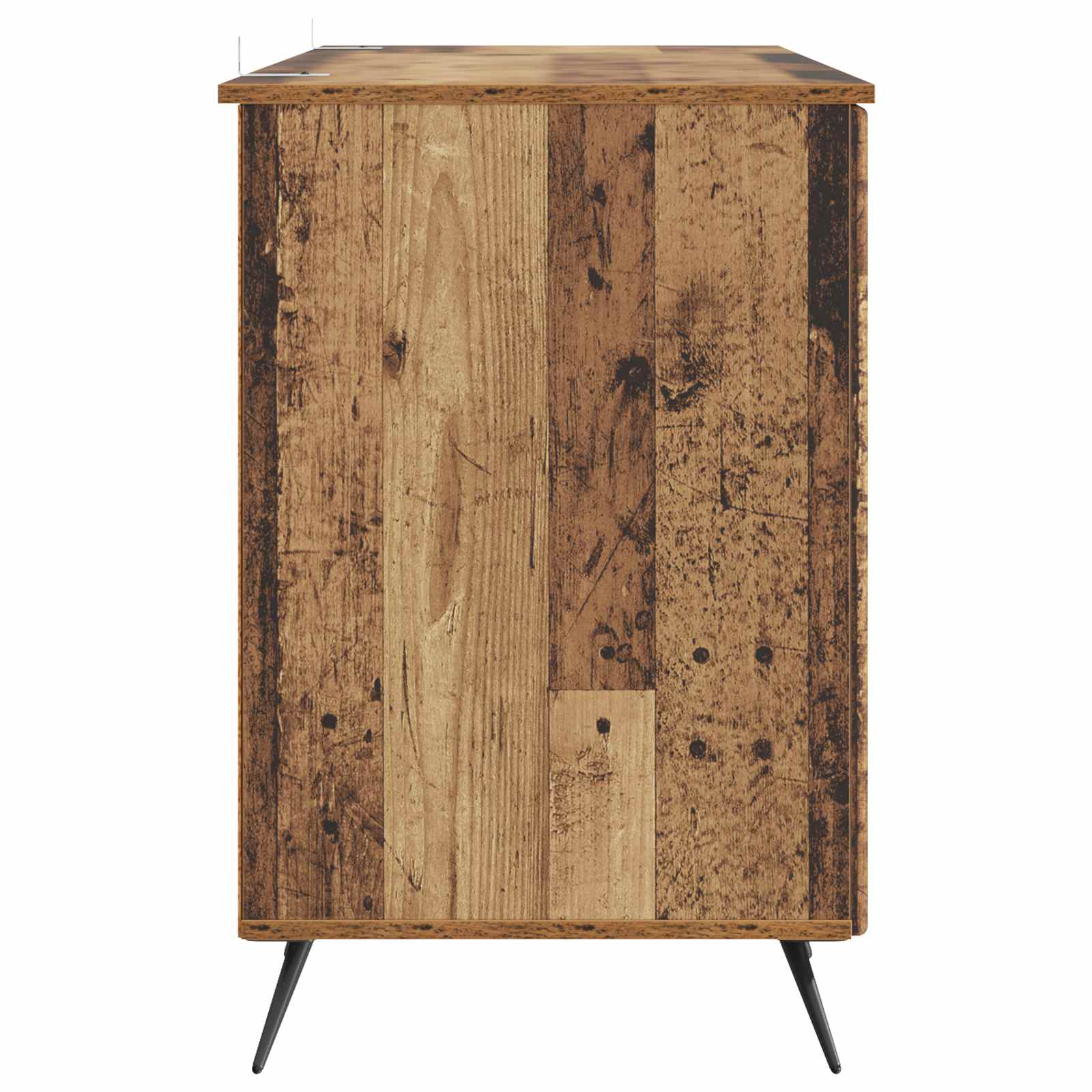 Schreibtisch mit Regal Altholz 142,5 x 50 x 75 cm Holzwerkstoff