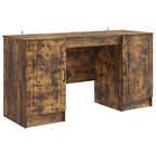 Schreibtisch Geräucherte Eiche 142,5 x 50 x 75 cm Holzwerkstoff