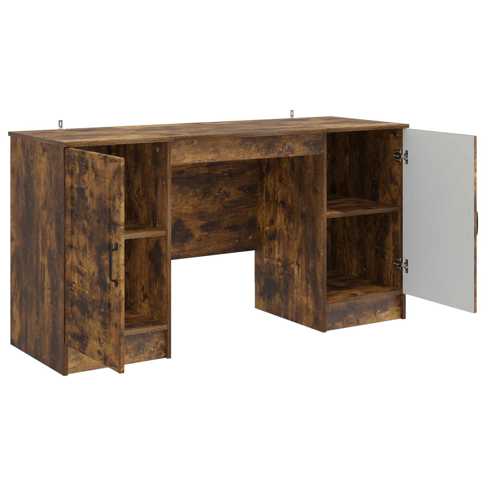 Schreibtisch Geräucherte Eiche 142,5 x 50 x 75 cm Holzwerkstoff