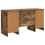 Schreibtisch Geräucherte Eiche 142,5 x 50 x 75 cm Holzwerkstoff