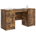 Schreibtisch Geräucherte Eiche 142,5 x 50 x 75 cm Holzwerkstoff