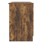 Schreibtisch Geräucherte Eiche 142,5 x 50 x 75 cm Holzwerkstoff