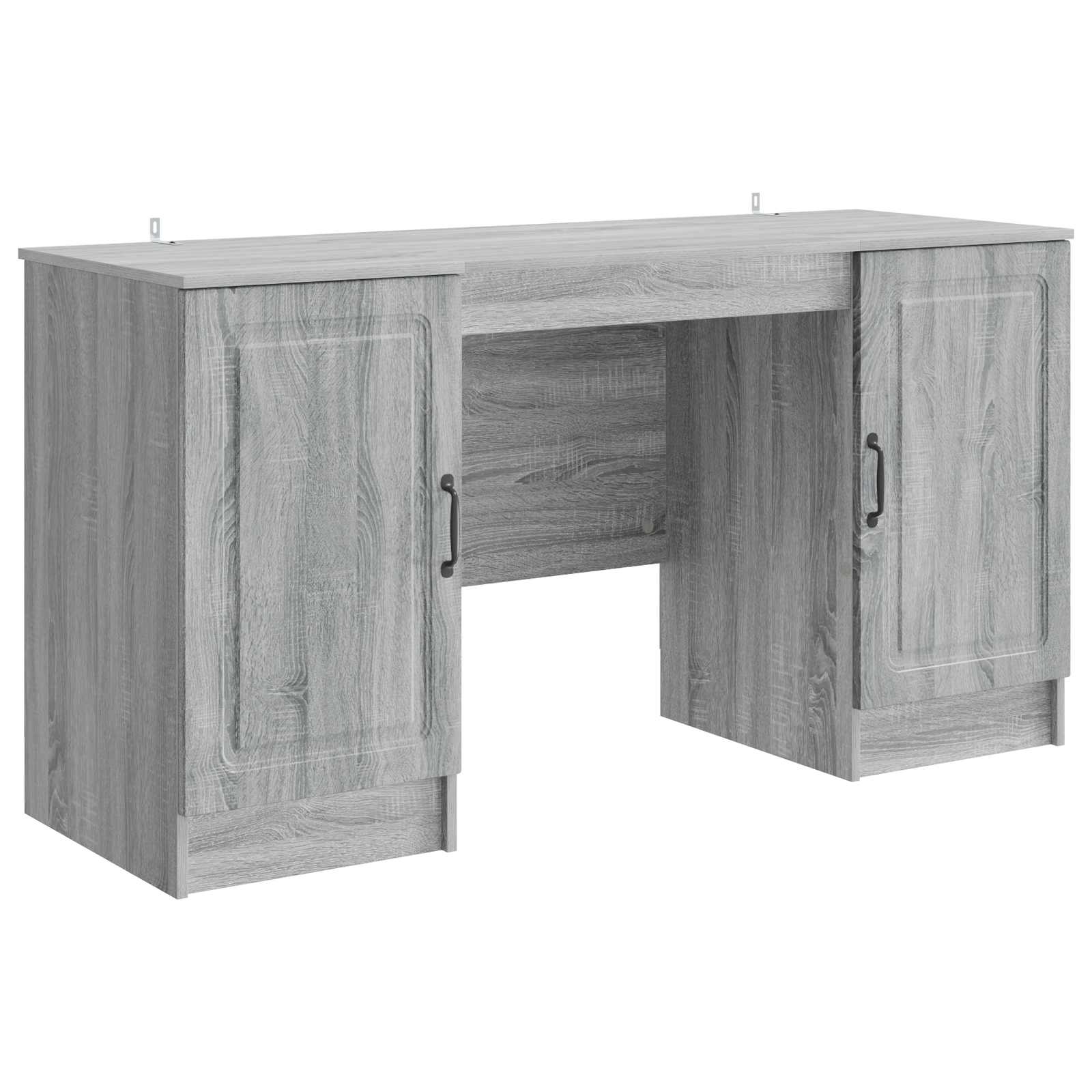 Schreibtisch Graues Sonoma 142,5 x 50 x 75 cm Holzwerkstoff