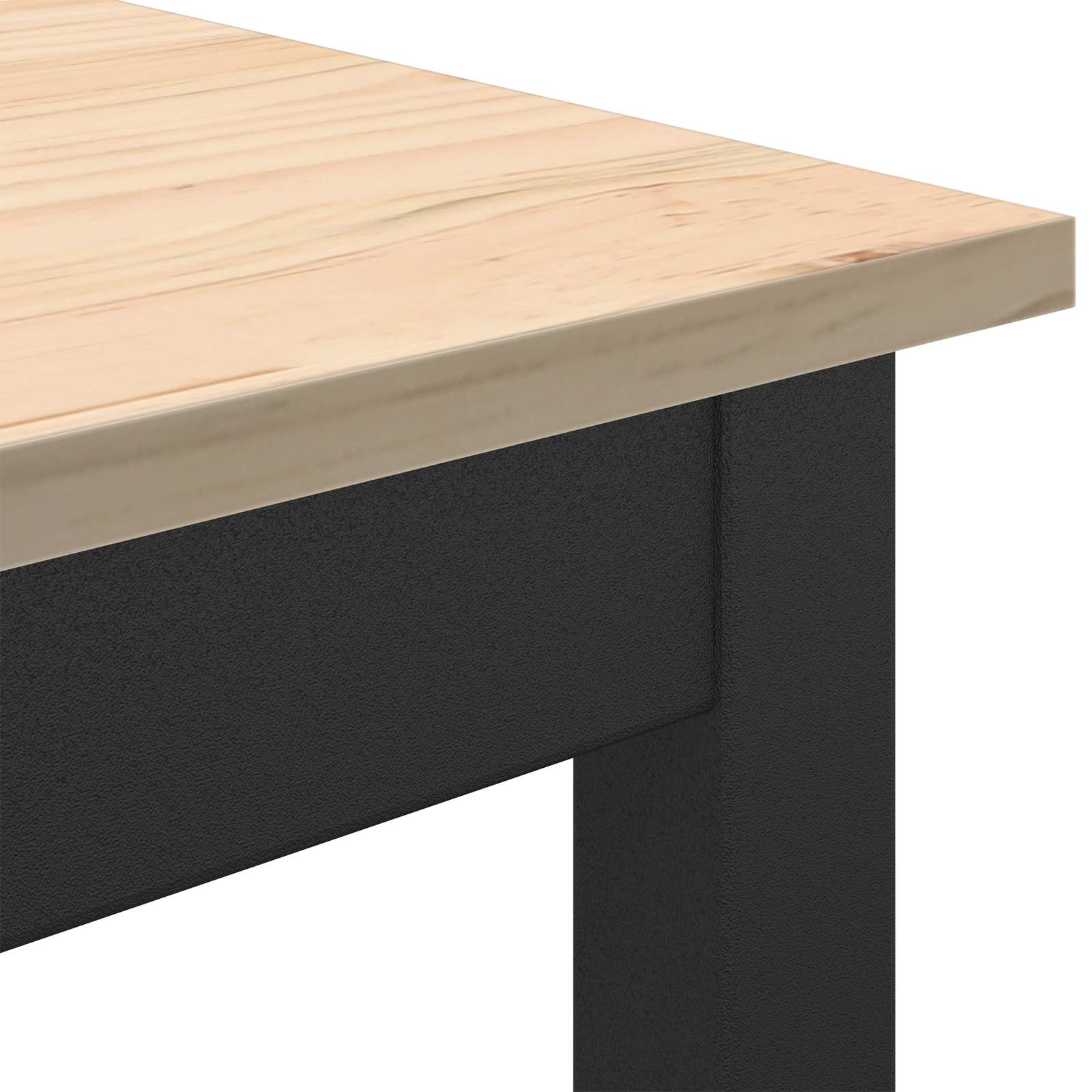 Bartisch Natur 110 x 110 x 105 cm Massives Kiefernholz