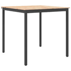 Bartisch Natur 110 x 110 x 105 cm Massives Kiefernholz
