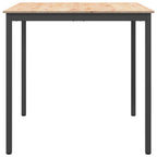 Bartisch Natur 110 x 110 x 105 cm Massives Kiefernholz