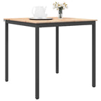 Bartisch Natur 110 x 110 x 105 cm Massives Kiefernholz
