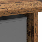 Schreibtisch mit Regal Altholz 100 x 40 x 75 cm Holzwerkstoff