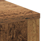 Schreibtisch mit Regal Altholz 100 x 40 x 75 cm Holzwerkstoff