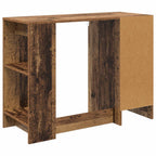 Schreibtisch mit Regal Altholz 100 x 40 x 75 cm Holzwerkstoff