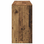 Schreibtisch mit Regal Altholz 100 x 40 x 75 cm Holzwerkstoff